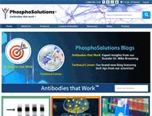 Tablet Screenshot of phosphosolutions.com